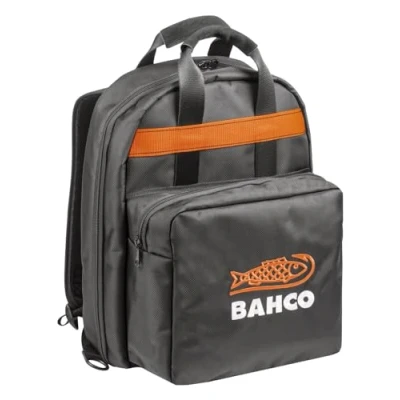 Image of Bahco 3875 BP2 Backpack for Tolls, Black/Grey/Orange, Large