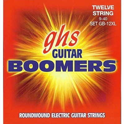 Image of GHS BOOMERS String Set for Electric Guitar 12 GB 12XL Extra Light 009/040