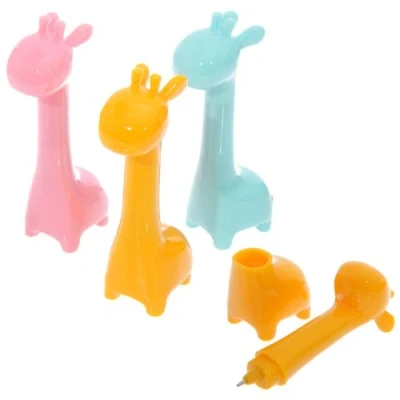 Image of Cute Colourful Giraffe Pen