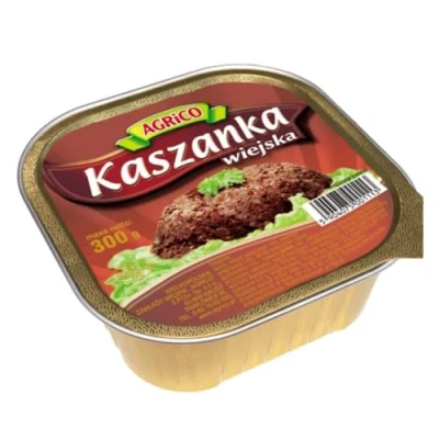 Image of Agrico Black Pudding (Kaszanka Wiejska) 300gr x 15 Pack