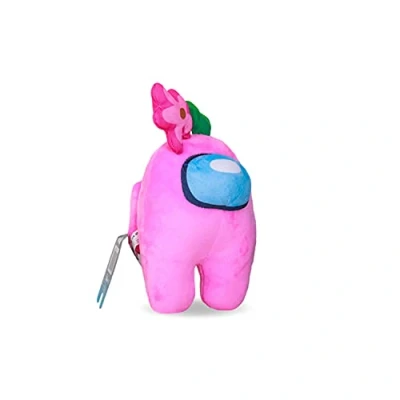 Image of Among Us Plush Buddies 20cm Cuddly Soft Toy AU7014 (Pink Crewmate)