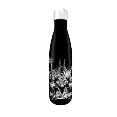 Image of Pyramid International Death Note Water Bottle (Shinigami Design) 540ml Metal Bottle, Kids Official Merchandise