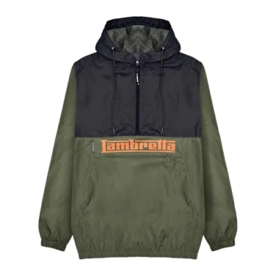 Image of Lambretta Mens Overhead Scooter Jacket (UK, Alpha, 3XL, Regular, Green/Black)