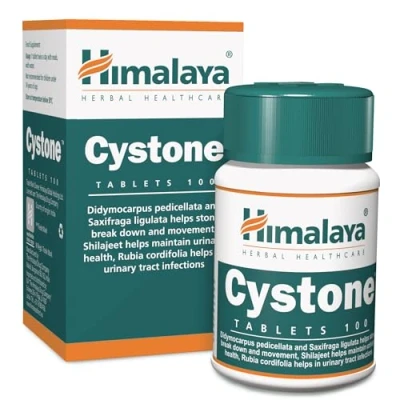 Image of Himalaya Herbals Cystone Herbal Food Supplement Helps Ensure Normal Functioning of Urinary Tract for Health Active Herbs Bring Comfort, 100 Capsules