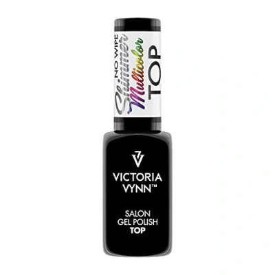 Image of Victoria Vynn Top Shimmer No Wipe UV Led Gel Polish Nails Soak Off 8ml MULTICOLOUR