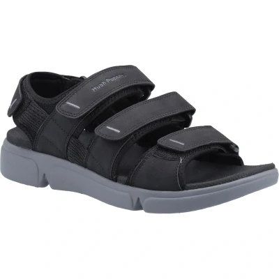 Image of Hush Puppies Men&#039;s Raul Fisherman Sandal, Black, 7 UK