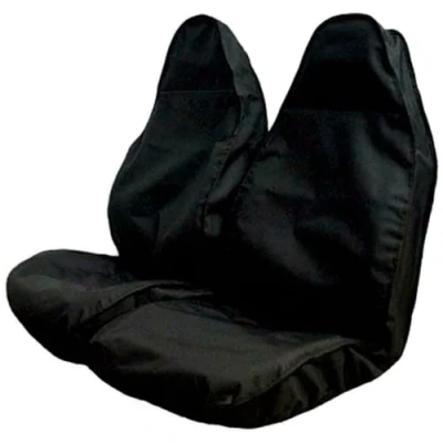 Image of VehicleBlinds Waterproof Seat Covers Compatible With Hyundai i30 Super Heavy Duty Front Drivers Side In Black