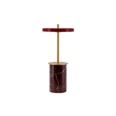 Image of UMAGE LED table lamp Asteria Move Mini, red, 26 cm IP44