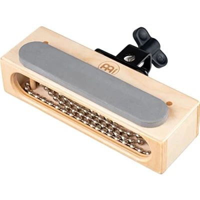 Image of Meinl Percussion Wood Block Clap Drum Set Accessory With Mounting Effekt Baltic Birch, Natural (MWBHC)