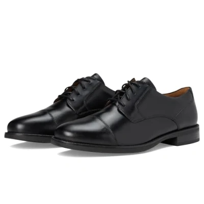 Image of Cole Haan Men&#039;s Bedford Cap Toe Oxfords, Black, 10 UK