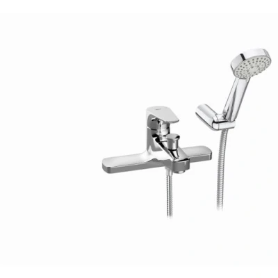 Image of Roca Atlas Deck Mounted Bath Shower Mixer A5A1890C00