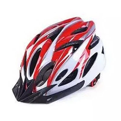 Image of AOOPOO Children&#039;s Bicycle Helmet, Kids Helmet Childrens Sports Bike Skateboard Scooter Cycle Boys Girls Skating Ventilation (Red &amp; white)