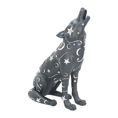 Image of Nemesis Now Lupus Figurine 29cm Grey, Resin, One Size
