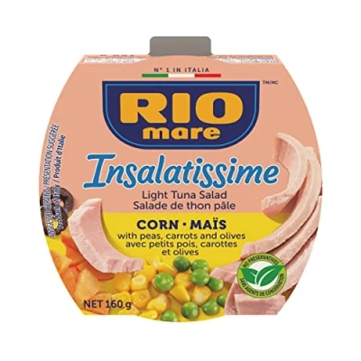 Image of Rio Mare Insalatissime Sweetcorn and Tuna Salad, 160 g(set of 2)
