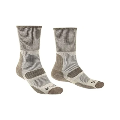 Image of Bridgedale HIKE Lightweight Cotton Cool Comfort Boot Men&#039;s Medium Sand