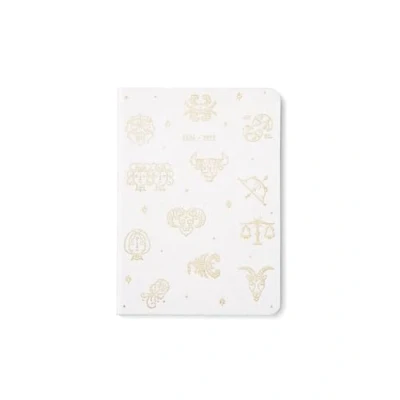 Image of Letts of London Zodiac A6 academic 2024/2025 week to view diary ivory