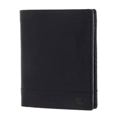 Image of TOM TAILOR Men&#039;s Kai Wallet Landscape Format, Black, 10x12x2 cm (B x H T)