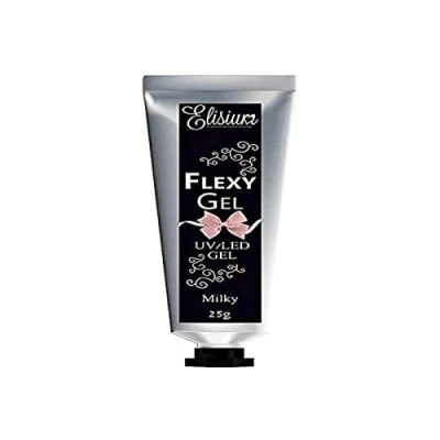 Image of Elisium Flexygel Milky Nail Care Manicure Builder Gel UV/LED 25 g
