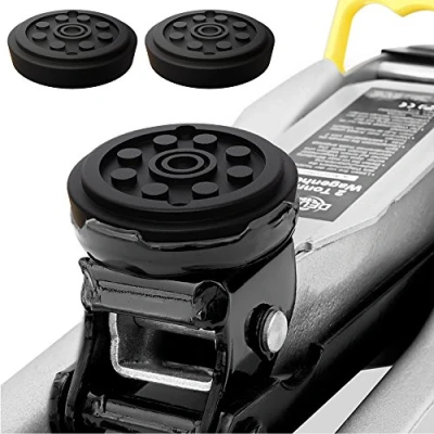 Image of DEUBA® 3x Car Jack Rubber Pad XL Non Slip For Common Models Trolley Lift Workshop Garage Tire Change