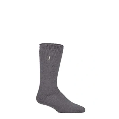Image of Mens 1 Pair Jeep Renegade Thermal Boot Socks Grey 6 11