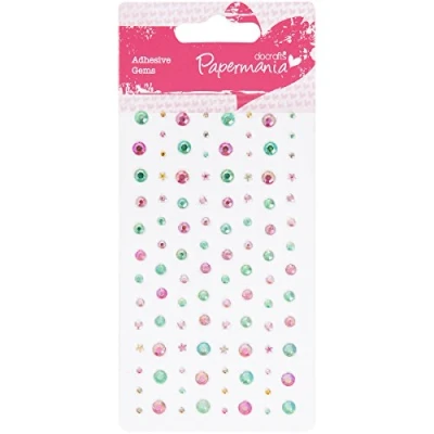 Image of Papermania Adhesive Stone Embellishment, Iridescent, One Size