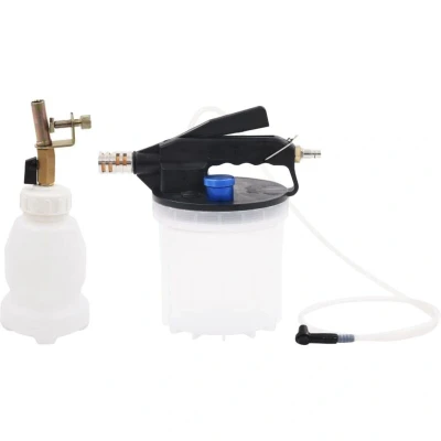 Image of vidaXL Pneumatic Brake Bleeder Extractor Pump with Filler Bottle 2 L