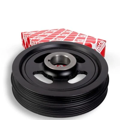 Image of 2312423762, 2312423772 crankshaft Pulley FEBI BILSTEIN 174532 4 PK + 144mm 8 for HYUNDAI: Tucson