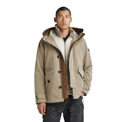 Image of G STAR RAW Men&#039;s 2 in 1 Adaptable Vodan Jkt, Grey (elephant skin D22521 C408 G106), L