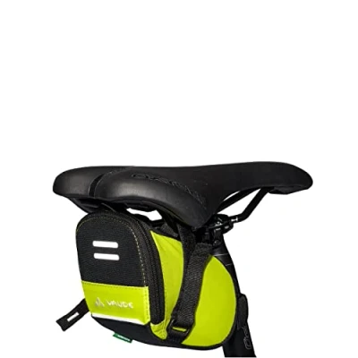 Image of VAUDE Saddle Bag for Bicycle Race Light, Small with Reflectors, Tool Velcro Fastening, Especially Easy Assembly