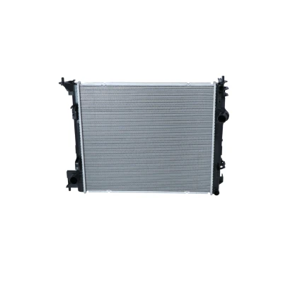 Image of 214104EB0A, 214104EB1A Engine radiator NRF 59328 Aluminium 540mm 471mm 26mm Brazed cooling fins NISSAN: Qashqai 2