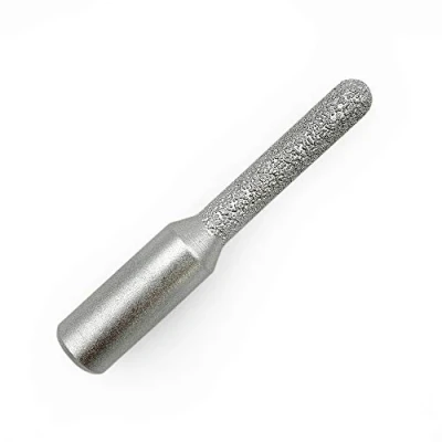 Image of DIATOOL 1pc Vacuum Brazed Diamond Router Bits with 1/2&quot; Shank for Stone Cutter Granite Marble (No. 3)