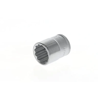 Image of GEDORE Socket, 3/8&quot; 10 mm drive, Bi hex, 17 AF, Tool, D 30 17, Chrome plated steel