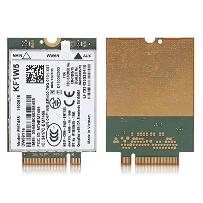 Image of Wireless 4G LTE Module Network Card, Professional Replacement EM7455 for Dell DW5811e 3P10Y Qualcomm WWAN NGFF Card
