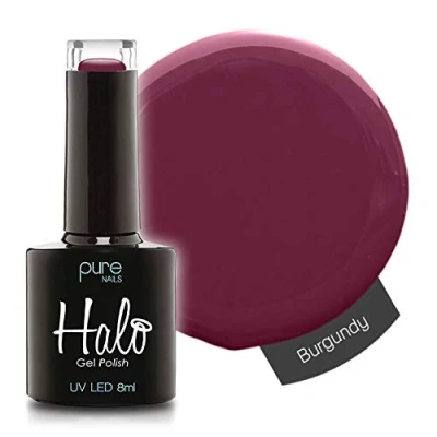 Image of Halo Gel Polish *Full Range 8ml* **CHOOSE YOUR COLOUR(S)** (Burgundy N2808)