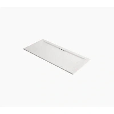 Image of Mira Flight Level 1400 x 800mm Stone Resin Shower Tray with Waste 1.1898.124.WH