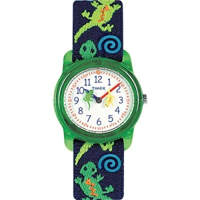 Image of Timex Time Machines Kids 29mm Elastic Fabric Watch T72881