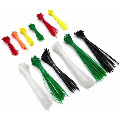 Image of Amtech S0845 600 Assorted tie Wraps