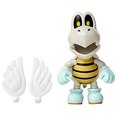 Image of Super Mario Action Figure 4 Inch Parabones Collectible Toy with Wings Accessory