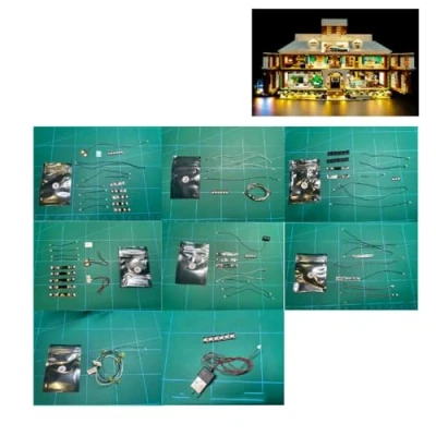 Image of Hosdiy LED Light Kit for Lego Home Alone Compatible with 21330 Lighting (Only Light, No Building Model)