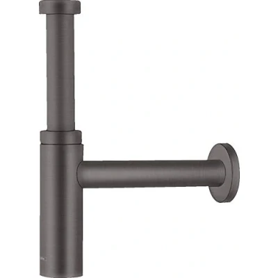 Image of Hansgrohe Bottle Trap Flowstar S, Brushed Black Chrome, 52105340