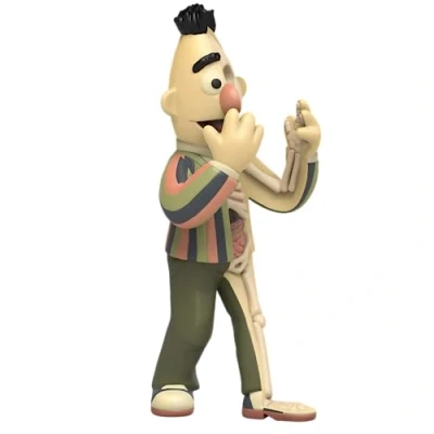 Image of Mighty Jaxx 20SSXPBRE14 Sesame Street Vinyl Art Figurine