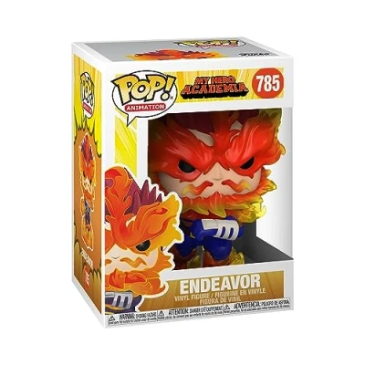 Image of Funko Pop! Animation: My Hero Academia (MHA) Endeavor Collectable Vinyl Figure Gift Idea Official Merchandise Toys for Kids &amp; Adults Anime Fans Model Collectors