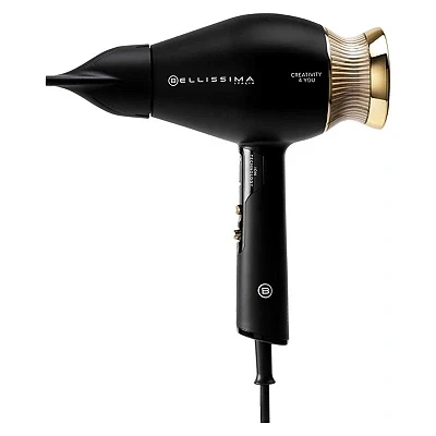 Image of Bellissima Creativity 4 You 4in1 Hair Dryer &amp; Styler 1800W with Styling Attachments (2 Concentrators, Diffuser, Grille), 3 Heat Settings, Ergonomic Design, Suitable for All Types, Fast Drying