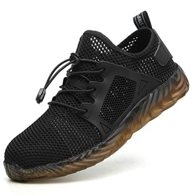 Image of Steel Toe Cap Safety Shoes Work Trainers Lightweight Hiking Sport Sneaker