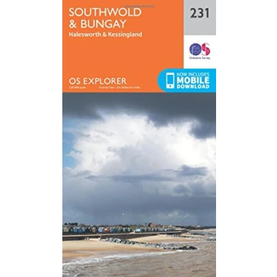 Image of Explorer 231 Southwold &amp; Bungay Map With Digital Version