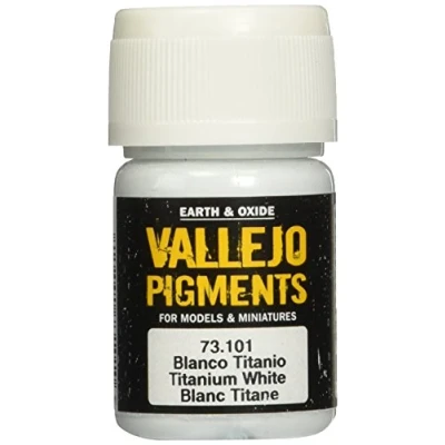 Image of Vallejo 30 ml Pigments Titanium White