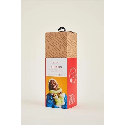 Image of Sirdar Kith &amp; Kin, Highlighter Hat Set Knitting Kit
