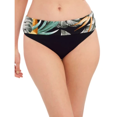 Image of Fantasie 501677 Bamboo Grove Fold Bikini Brief Jet