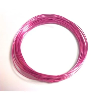 Image of celloexpress Aluminium Craft Wire 0.8mm x 10m (Diameter Length) HOT PINK