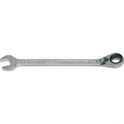 Image of Hazet 8 mm Ratcheting Combination Wrench Reversible Silver